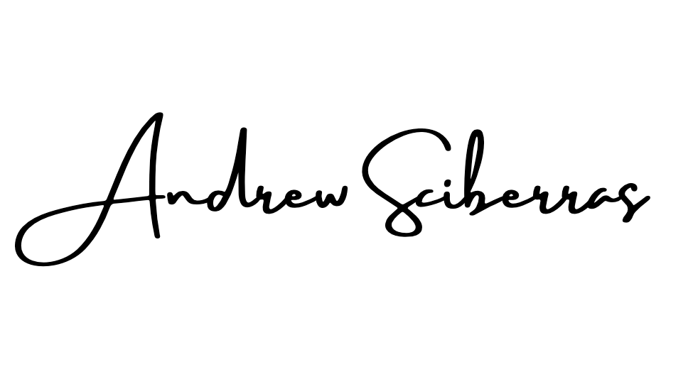 Signature of Andrew Sciberras